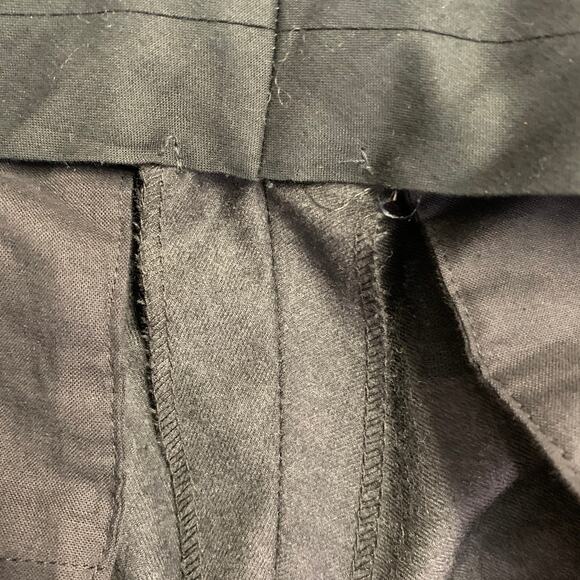 JIL SANDER Size 30 Grey Charcoal Twill Wool Tapered Dress Pants - Picture 5 of 7